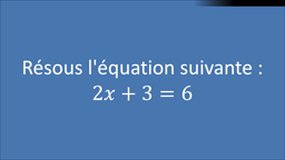 3015 - Équations et trigonométrie