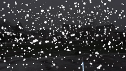 Neige au collège !