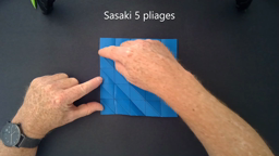 Sasaki 5 pliages