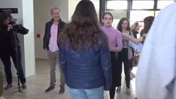 Les élves visitent l'école d'ingénieurs de Brest, guidés par des étudiants