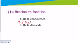 Les stratégies de prix en fonction de la concurrence