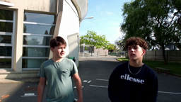 Présentation du collège Tanguy Prigent à St Martin des Champs par les élèves de la filière bilingue