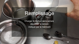 Chantilly au siphon - Tutoriel