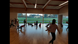 Première séance de danse en photos