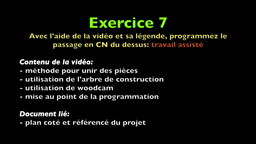 Topsolid: exercice 7/7 réalisation d'un dessus alaisé