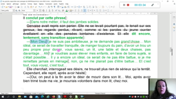 Paroles rapportées: correction d'un exercice de transformation du discours direct en discours indirect.
