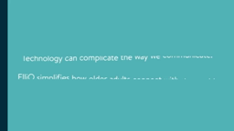 Ai companion for seniors