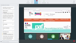 Webinaire référent culture - 13 octobre 2022 - Présentation portail DAAC et PAF