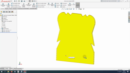 Tuto2- Mise en plan du chassis avec les 2 perçages