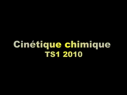 Ex cinetique 1