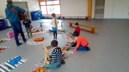 Ateliers sonores groupes vert et rouge