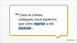 Lettre de rentrée Spécialité HLP 2025