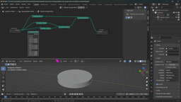 Blender 3.2.6: modélisation de la jante avec l'empreinte de l'arbre moteur.