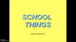 School things (bis)