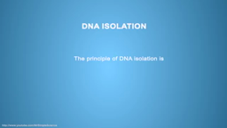 DNA isolation