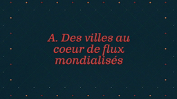 les villes dans la mondialisation