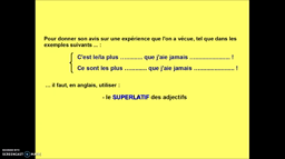 Superlatif + ever