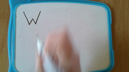 Les lettres W BCDF