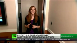 Mosanto promotes GMO abroad, March 14