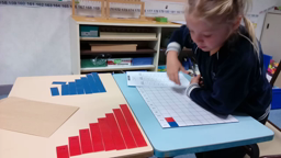 premières tables d'addition avec Clémentine
