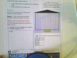Multiplier par un nombre à 2 chiffres sans poser