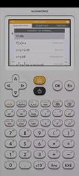Calcul de tangente avec la calculatrice Numworks 