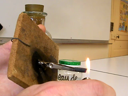 Étude de la combustion du carbone