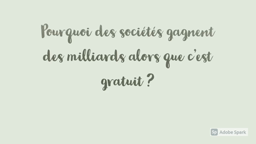 Classes Actus Collège Kerfontaine : Des sociétés qui gagnent des millions et pourtant les réseaux sociaux sont gratuits !