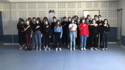 La Marseillaise par les 3C du Collège de Rhuys