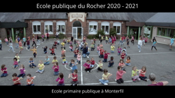 Flashmob école publique du rocher Monterfil