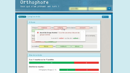 Orthophore - La corrrection