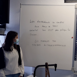 College Anna Marly-Brest-la pollution plastique des océans