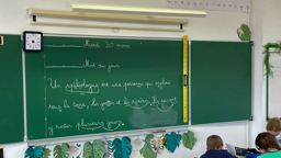 Une journée en classe avec les CE2