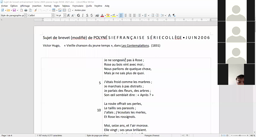 révisions brevet poésie: sujet de POndichéry (rapide) + HUGO: Rose