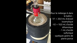 Optimisation du rendement d'une synthèse