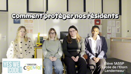 Participer à la sécurité des résidents en évitant toute sortie pour les patients fragiles (troubles cognitifs)