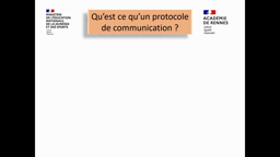 Protocole communication