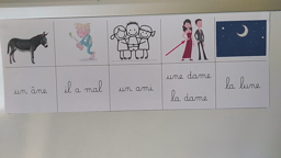 écrire des mots avec n et m
