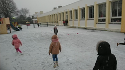 Neige sur Lesneven