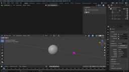 modélisation de la bande de roulement avec blender