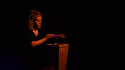 Troupe de théâtre de terminale du Lycée Vauban à Brest. Antigone d'Anouilh