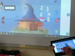 Videoprojection interactive maternelle