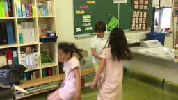 Salomé, Marius et Mélina