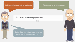 Comment écrire un mail avec audio