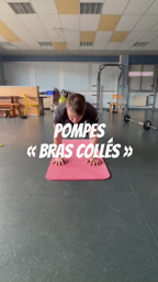 Pompes bras collés 