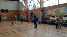 Découverte de la pratique du basket en petite et moyenne sections