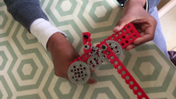 Mécanisme d’horloge en lego