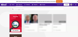 Rechercher un QCM dans kahoot