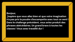 Paimpoulipo 2023 N3 du 06/11 au 18/11