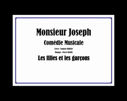 Les filles et les garçons (chanté)